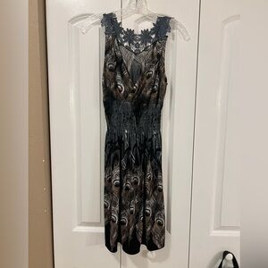 Peacock sundress medium